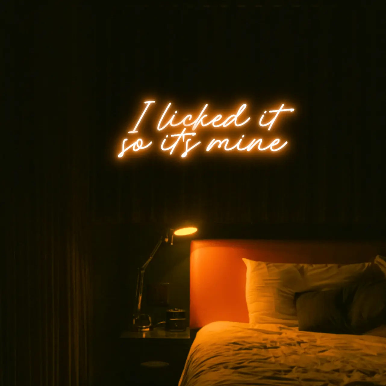 I Licked It So Its Mine LED Neon Light Sign - Neon Lanes