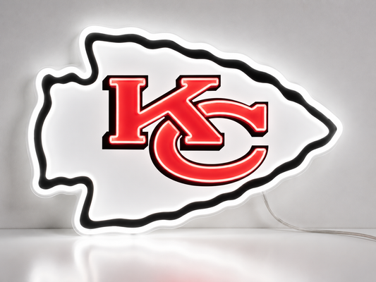 Kansas City Chiefs LED Neon Sign