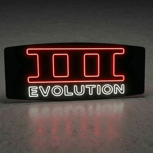 Lancer Evolution III Inspired LED Neon Sign - Neon Lanes