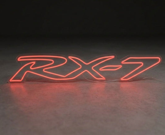 Mazda RX - 7 Inspired Neon Sign RXZ - Neon Lanes