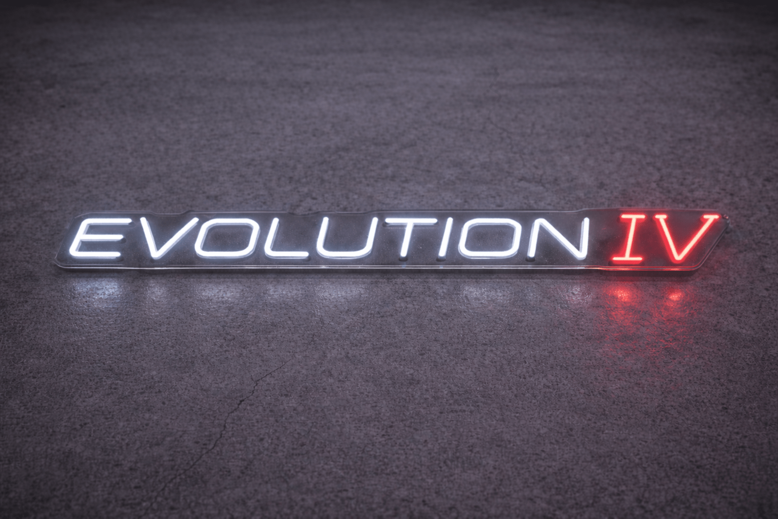 Mitsubishi Lancer Evolution IV Inspired LED Neon Sign | Neon Australia ...