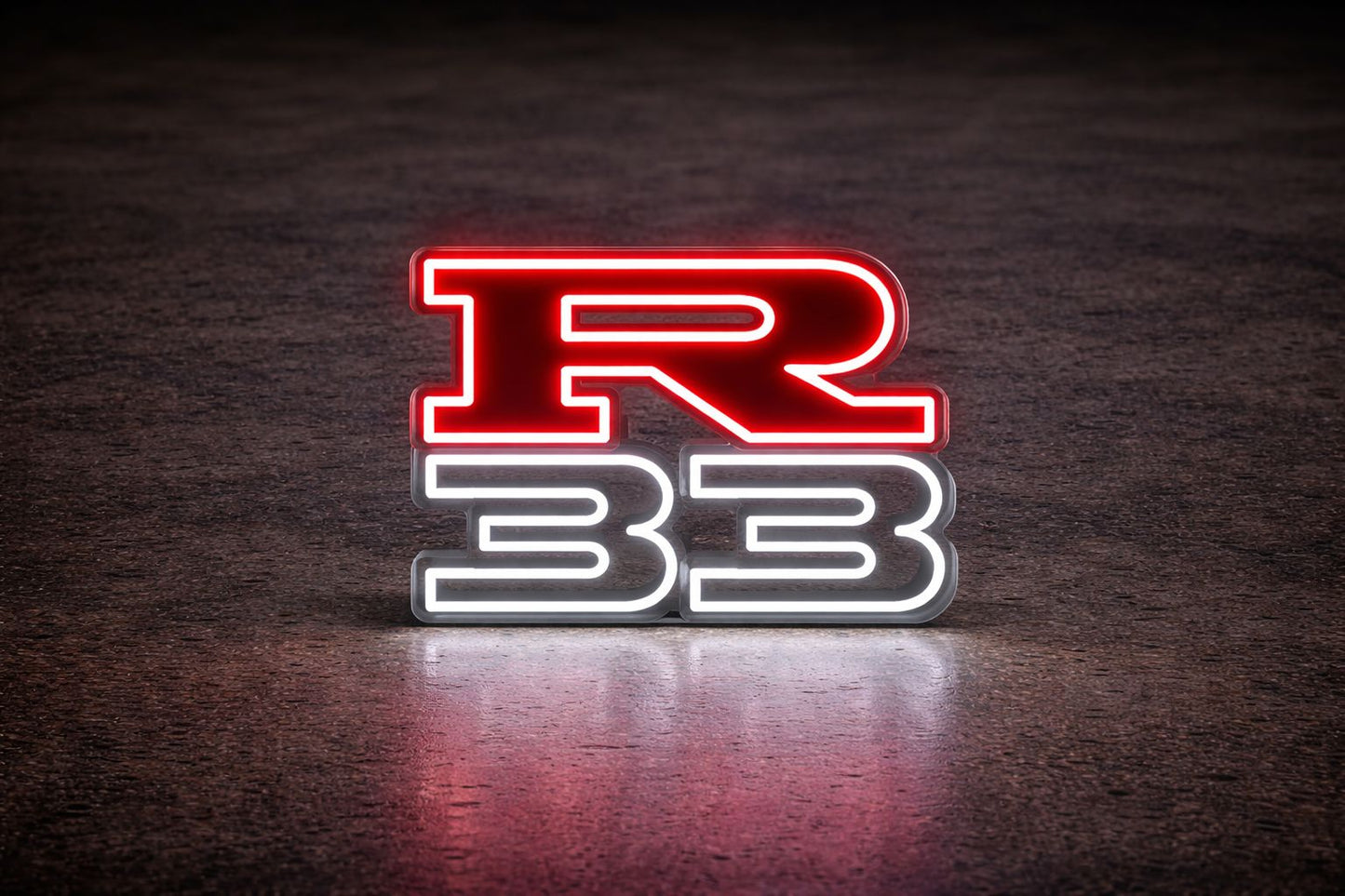 Nissan R33 Inspired LED Neon Sign - Neon Lanes