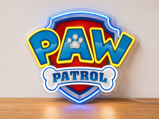 Paw Patrol kids LED Neon Sign