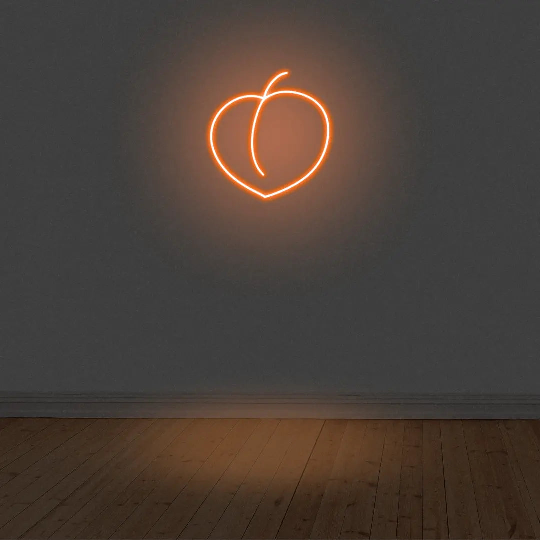 Peach LED Neon Sign | Neon Lanes