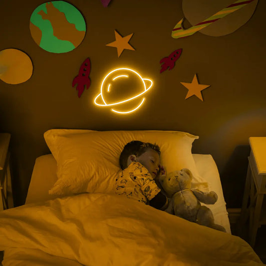 Planet LED Neon Light Sign - Neon Lanes