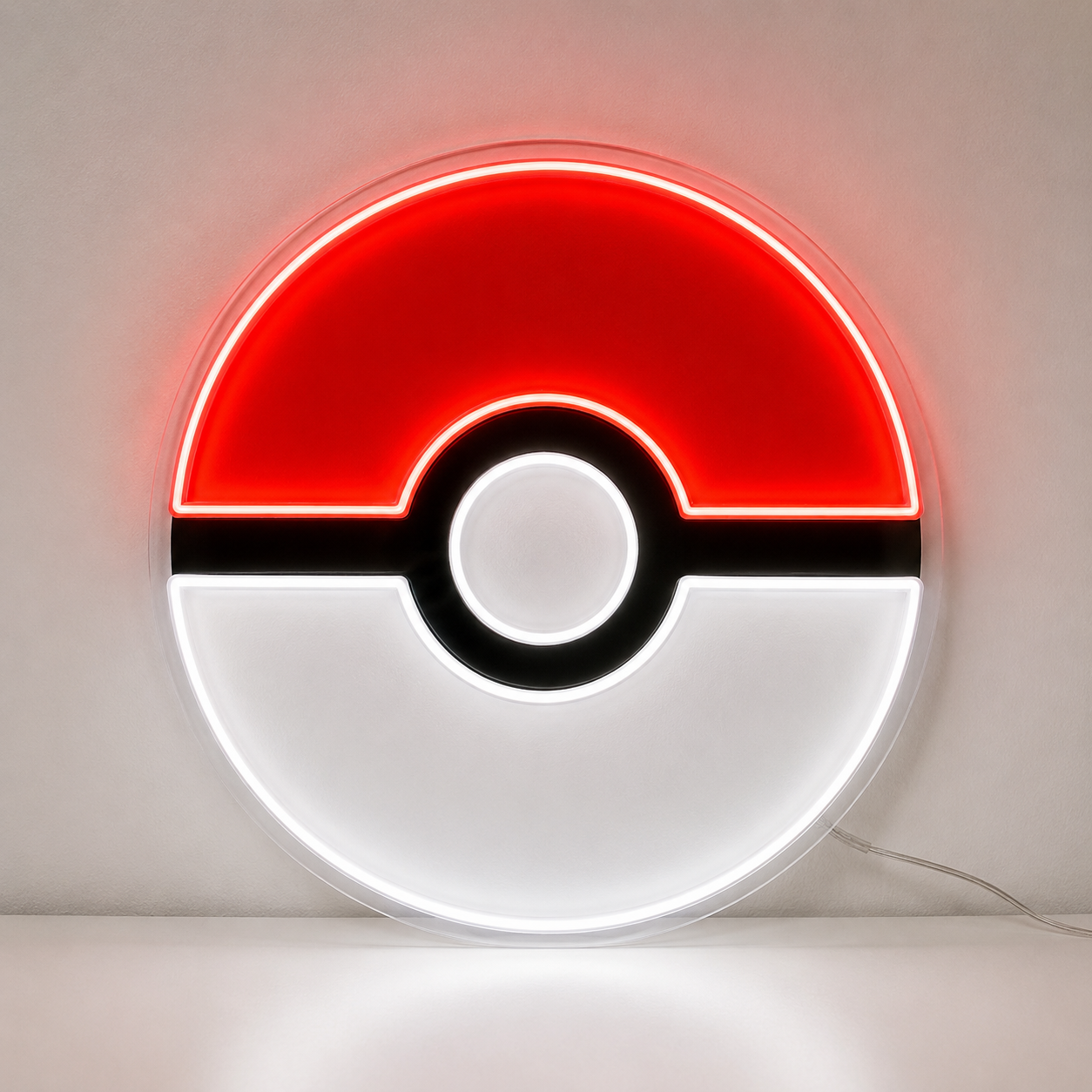 Pokemon Pokeball LED Neon Sign Gaming Room Bedroom Wall Decor Pokemon Fan Gift