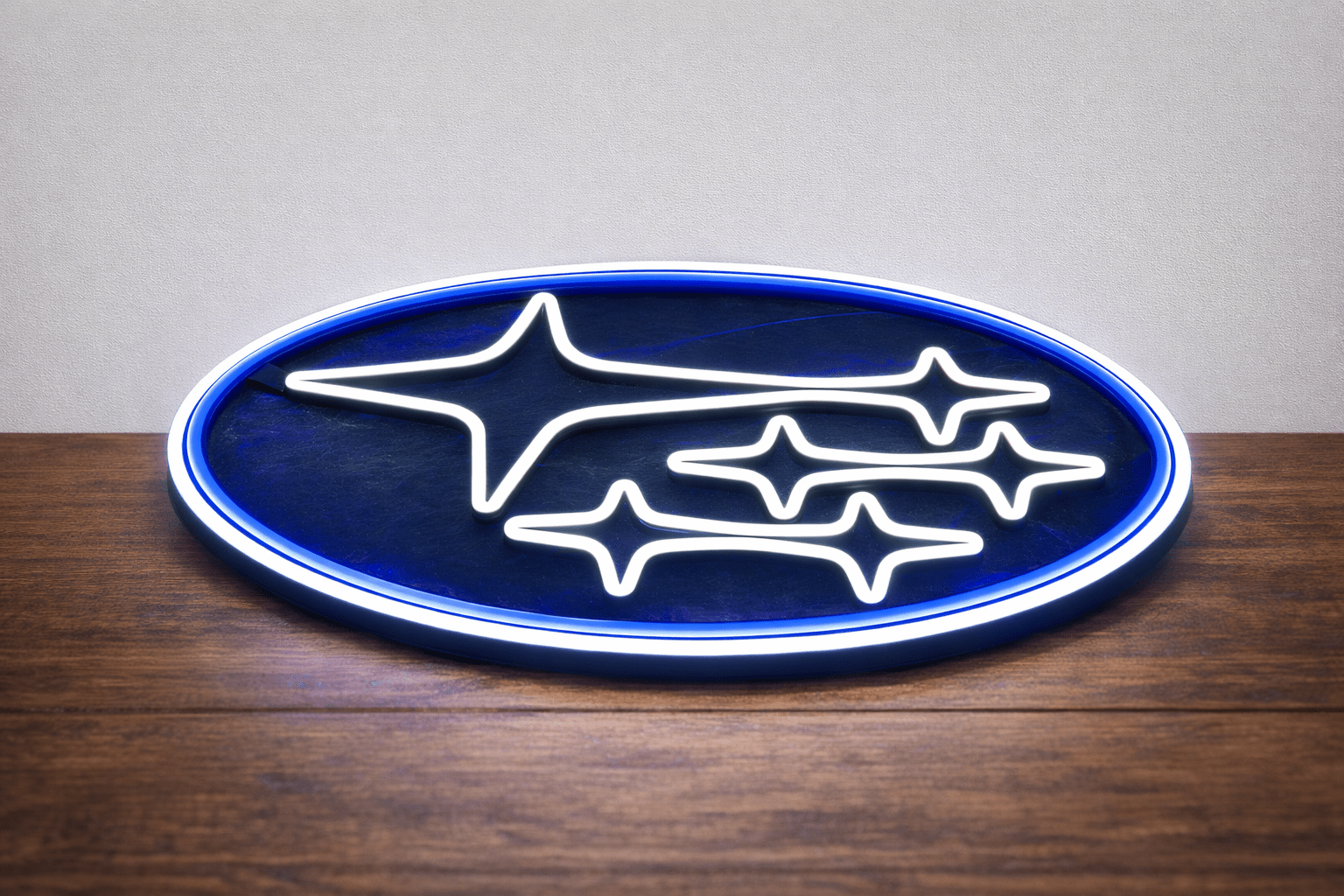 Subaru Logo Inspired LED Neon Sign – Neon Lanes