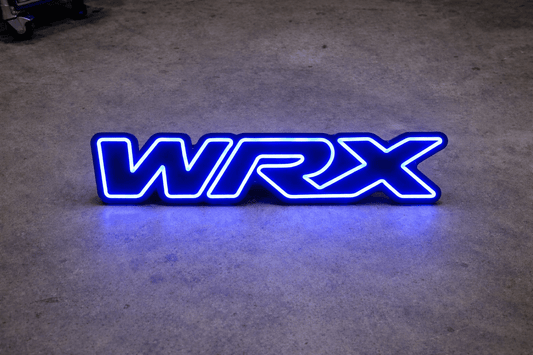 Subaru WRX Inspired LED Neon Sign - Neon Lanes