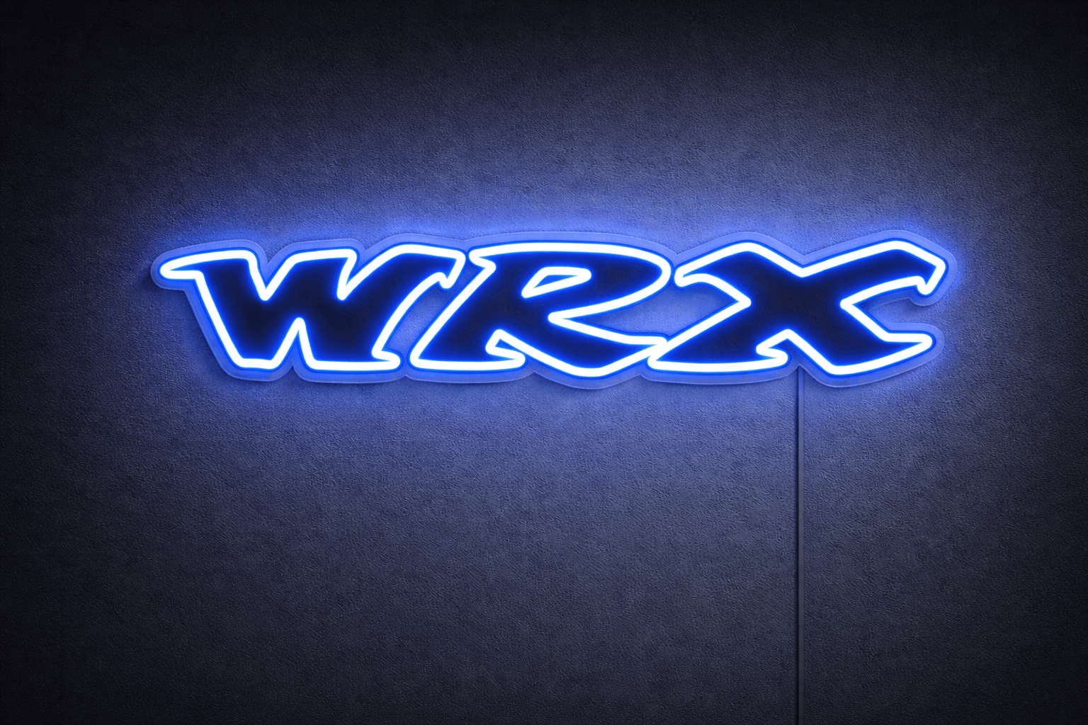 Subaru WRX Old Logo Inspired LED Neon Sign | Neon Signs Australia ...