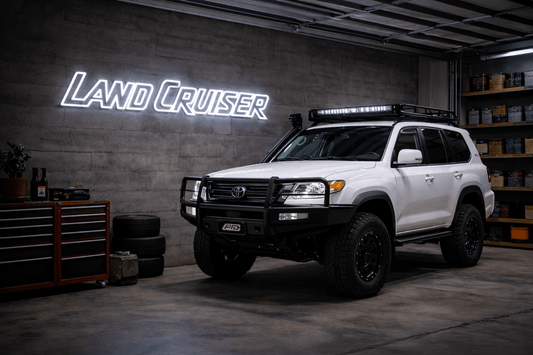 Toyota Land Cruiser Inspired LED Neon Sign - Neon Lanes