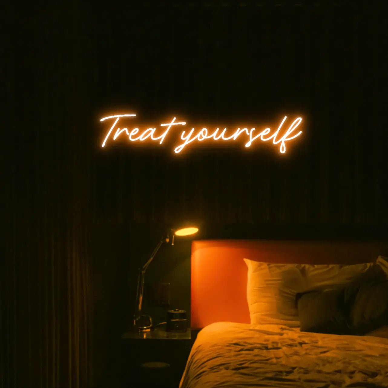 Treat Yourself LED Neon Light Sign - Neon Lanes