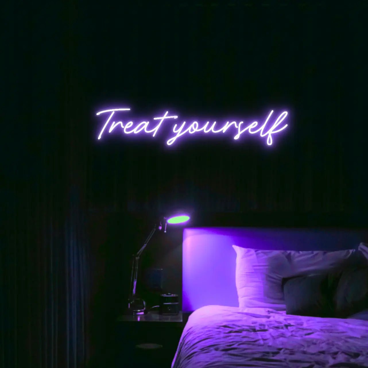 Treat Yourself LED Neon Light Sign - Neon Lanes