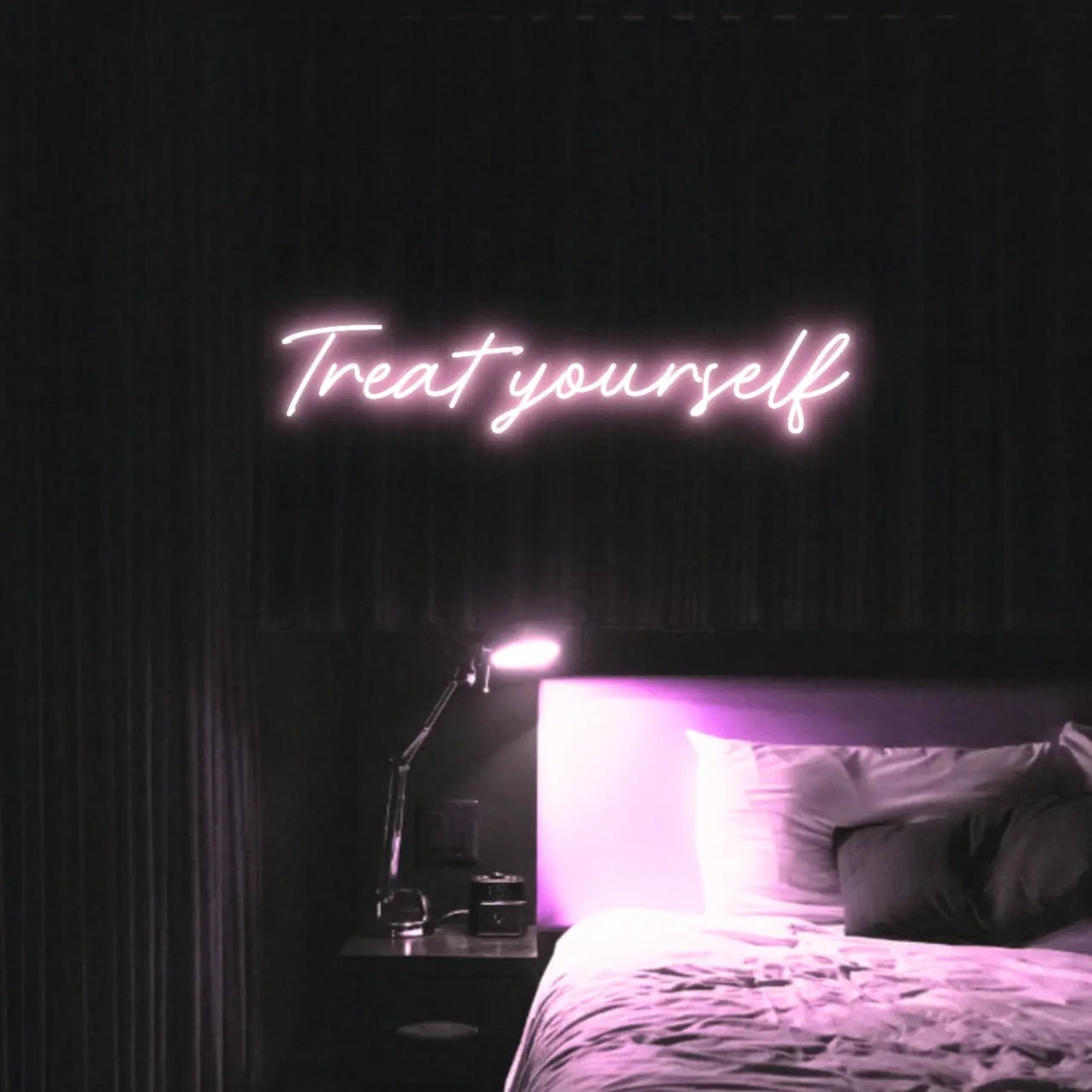Treat Yourself LED Neon Light Sign - Neon Lanes