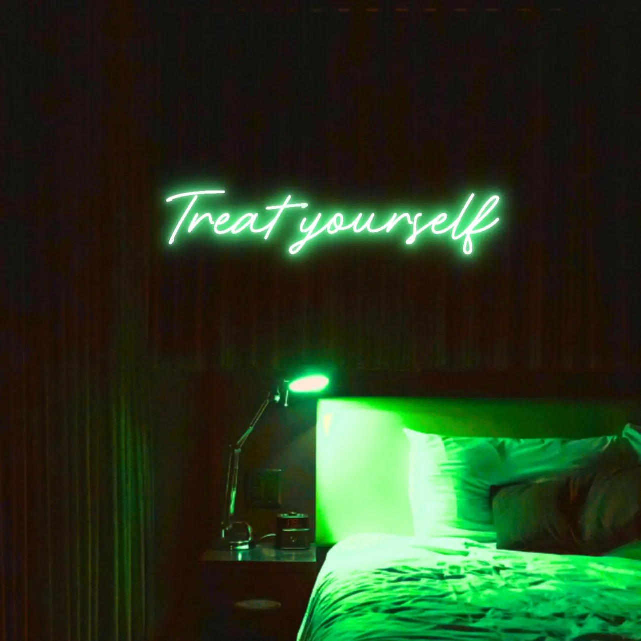 Treat Yourself LED Neon Light Sign - Neon Lanes