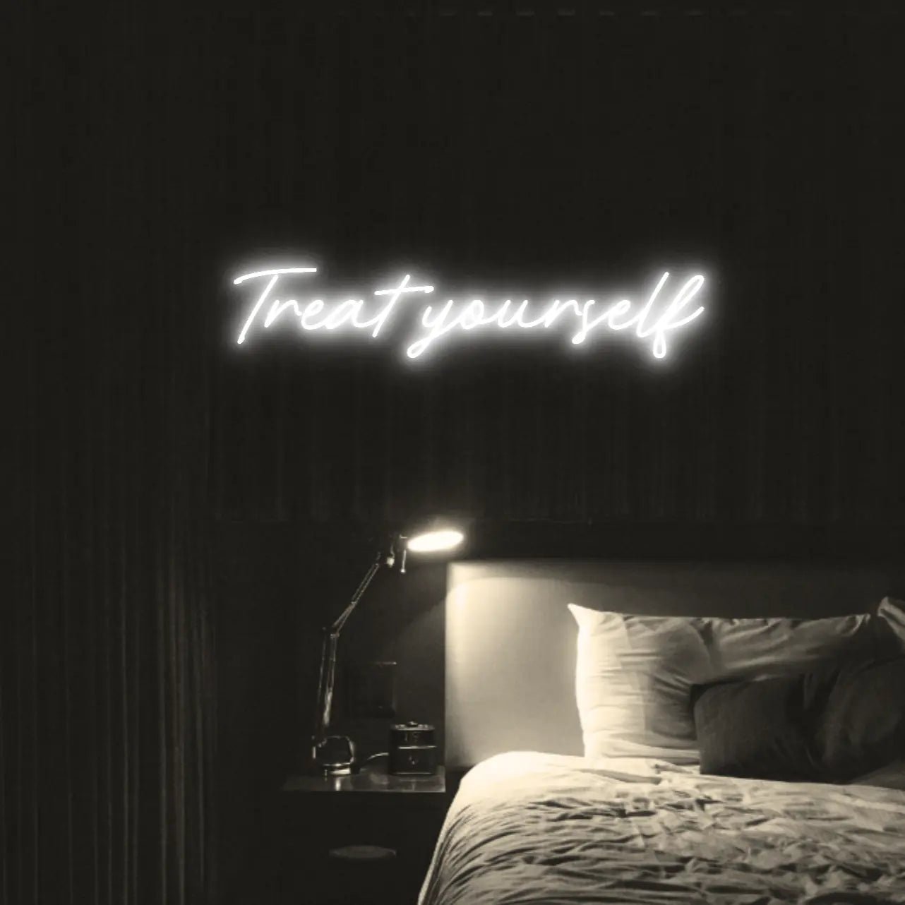 Treat Yourself LED Neon Light Sign - Neon Lanes