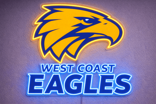 West Coast Eagles Inspired LED Neon Sign - Neon Lanes