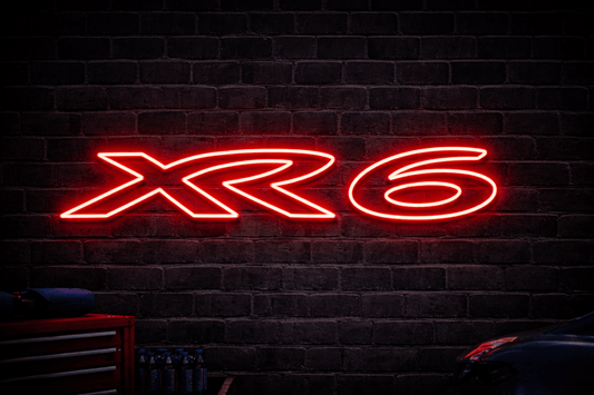 XR6 - Ford Falcon XR6 Inspired LED Neon Sign - Neon Lanes